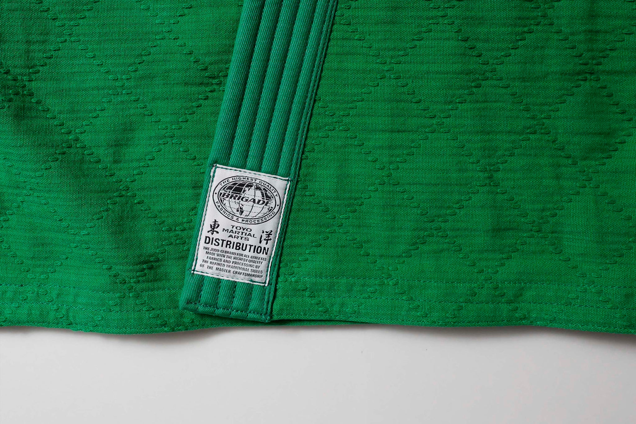 BRIGADE Classic 柔術着 Green special color