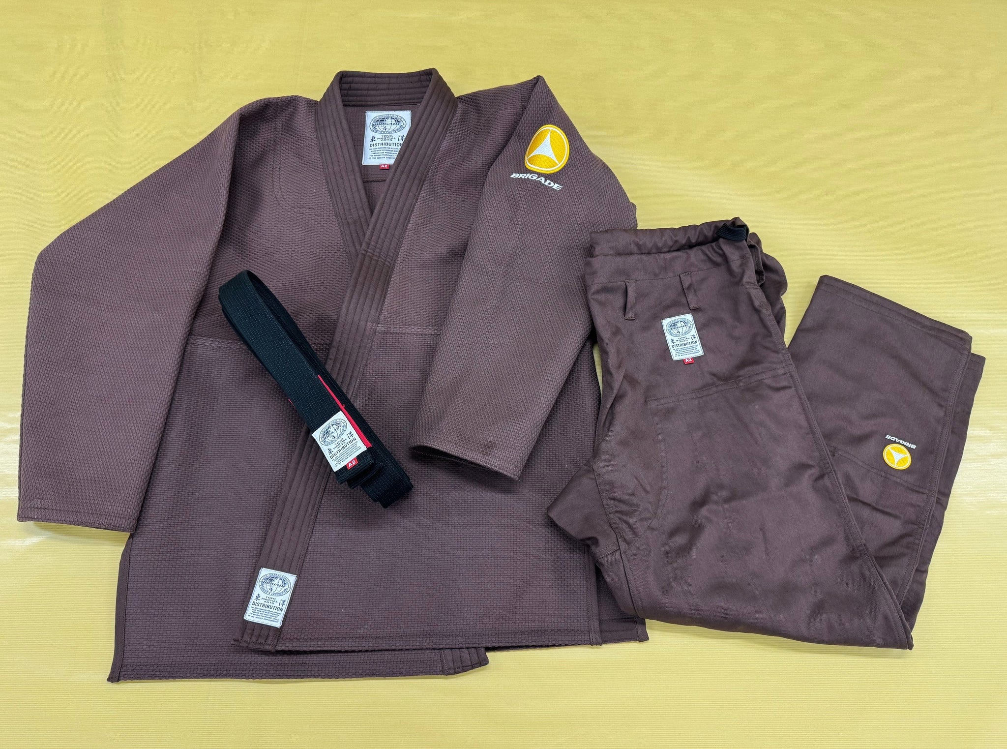 BRIGADE Modern 柔術着 Brown special color